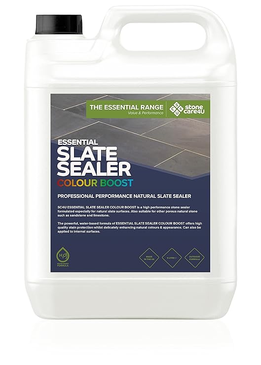 Stonecare4u Essential Slate Sealer 'Colour Boost' High Performance