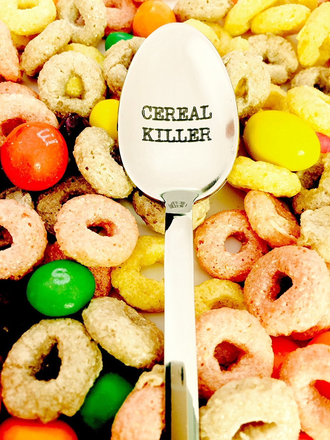 Cereal Killer Spoon by Weenca Long lasting Inscription & hard to Bend
