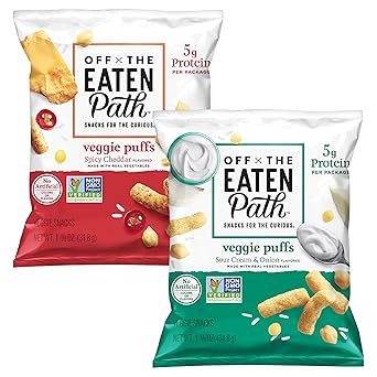 Amazon.com : Off the Eaten Path Veggie Puffs Variety Pack ...
