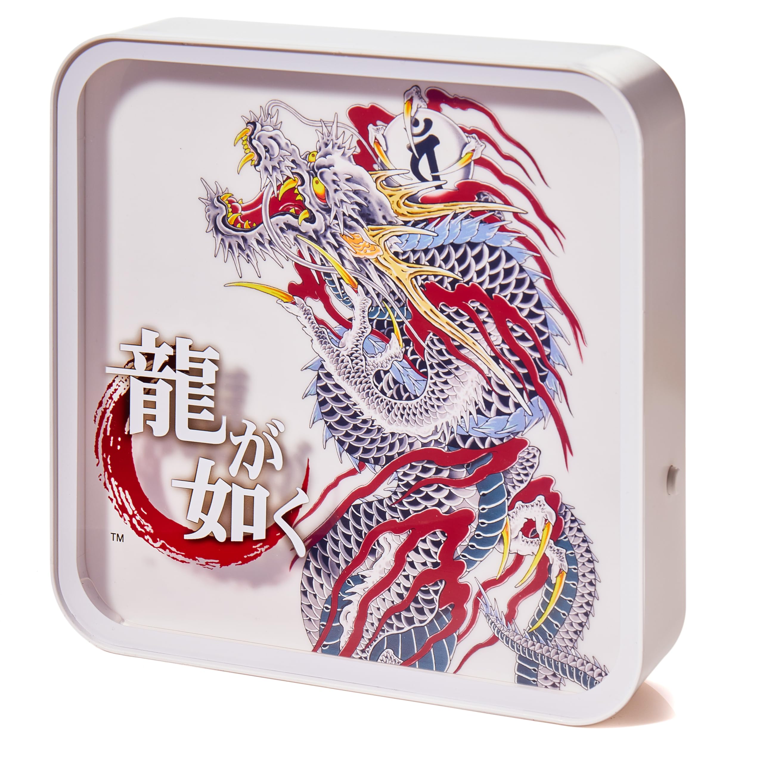 Numskull Official Acrylic Logo Desk Lamp Wall Light for Bedroom, Office, Home, Study, Work - Official Merchandise