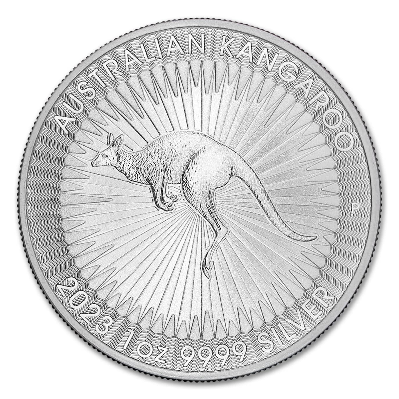 2023 P Lot of (25) 1 oz Australian Kangaroo Silver Bullion Coins Brilliant Uncirculated in Original Mint Tube with Certificates of Authenticity $1 Seller BU