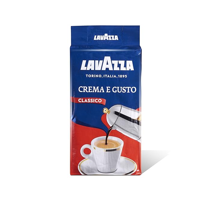 Lavazza Crema e Gusto Classico, 4 Brick of 250 Gr Each