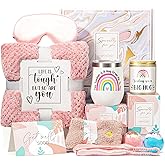 Get Well Soon Gifts for Women, Inspirational Birthday Gifts for Women, Self Care Package Get Well Gift Baskets for Friends After Surgery, Sympathy Thinking of you Gifts, Feel Better Cancer Care Gifts