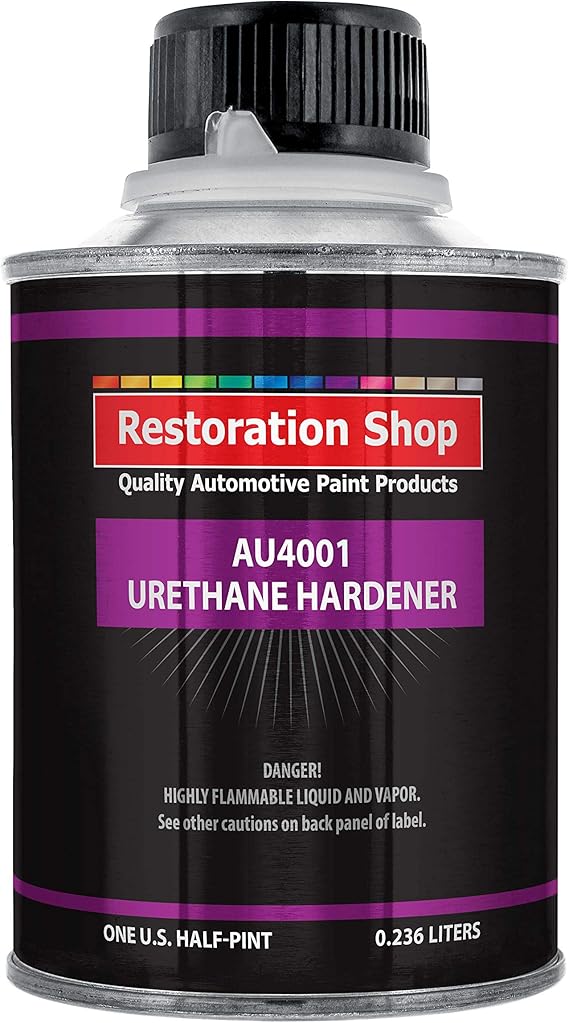 Restoration Shop AU4001 Urethane Hardener 1 Half Pint Can (8 Ounces