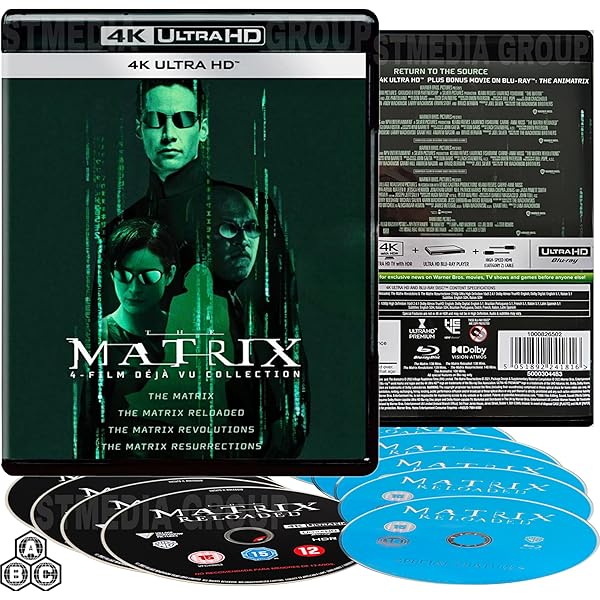 MATRIX 4K ULTRA HD + BLU-RAYセット Warner Home Video: The Matrix Trilogy - 4K Ultra HD & Blu