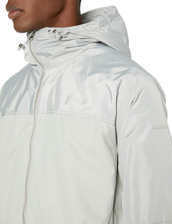 A|X Armani Exchange 阿玛尼 Paisley印花 男式连帽夹克外套 M码2.1折.28 海淘转运到手约¥352