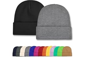 ZOORON Toddler Beanie Baby Beanies for Boys Girls Kids Winter Hats Children Knit Warm Caps 0-12years