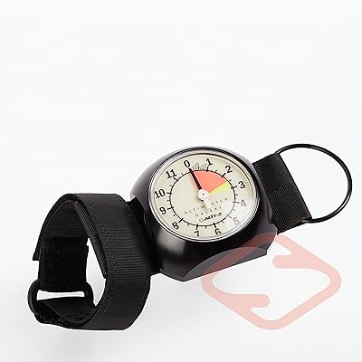 Spovan Altimètre Baromètre Boussole Led Numérique Montre de Poche Rouge