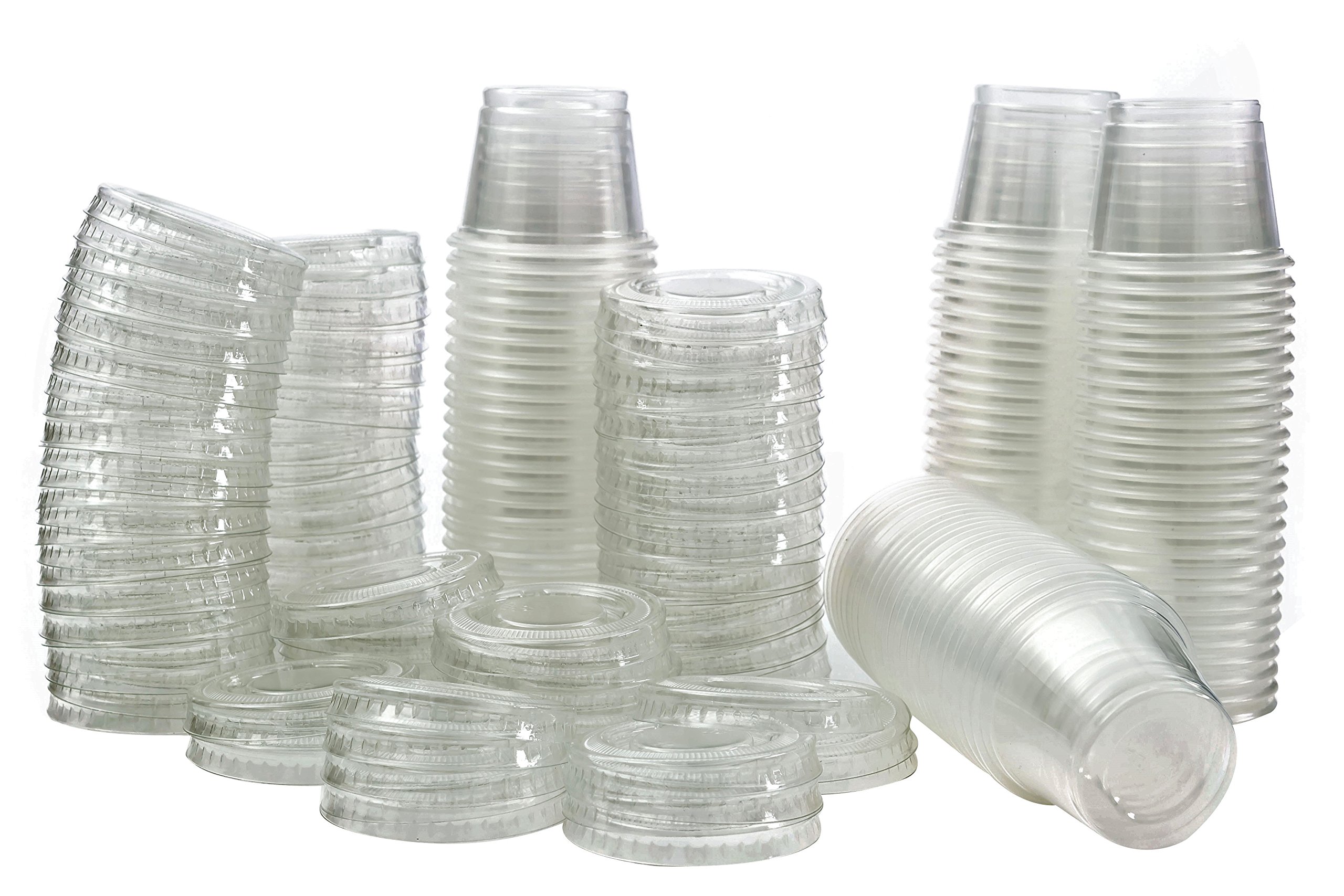 Plastic Jello Shot Cups By Green Direct Disposable 1 oz Clear Cups