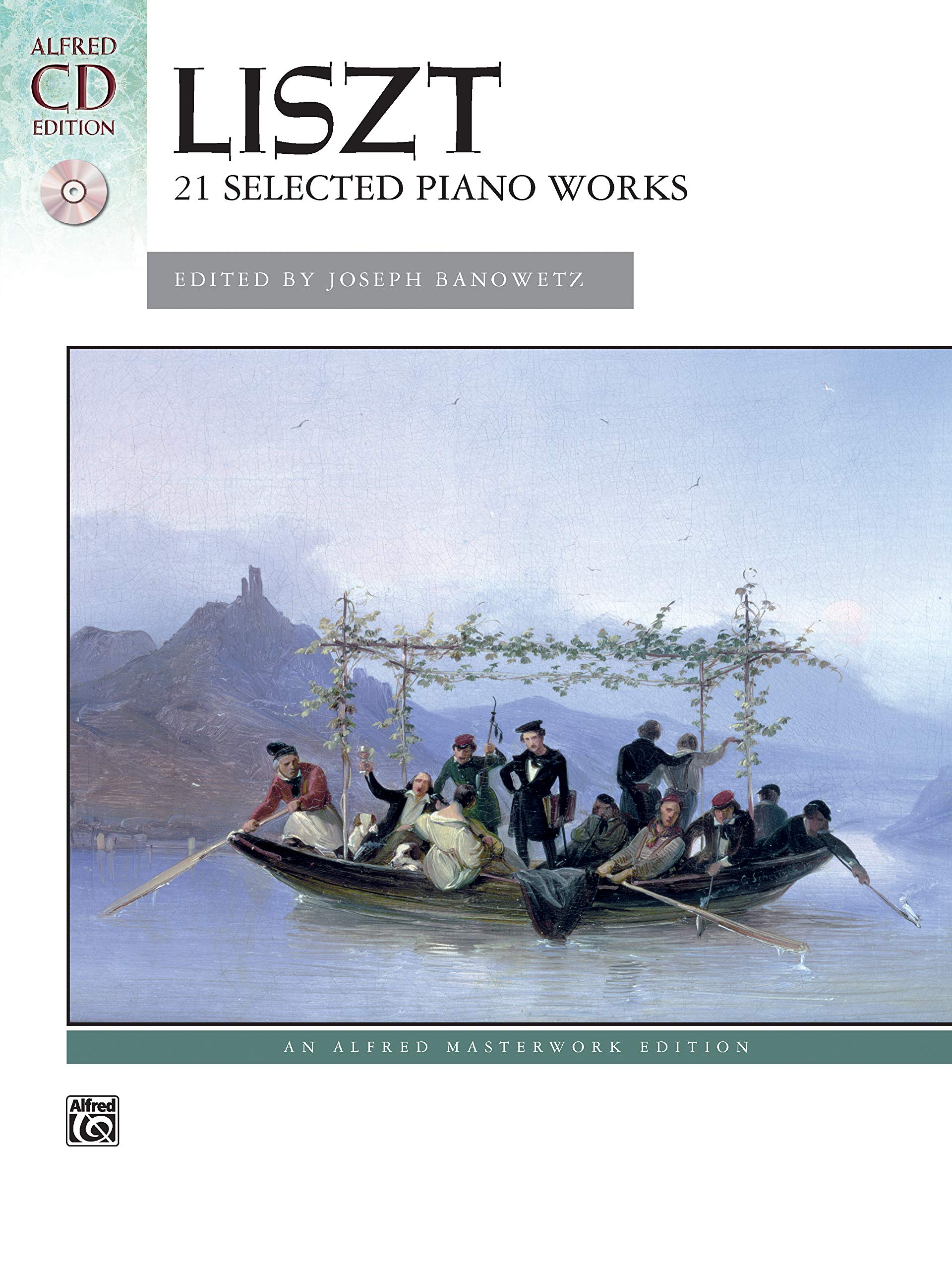 Liszt -- 21 Selected Piano Works: Book & Cd (9780739043455)