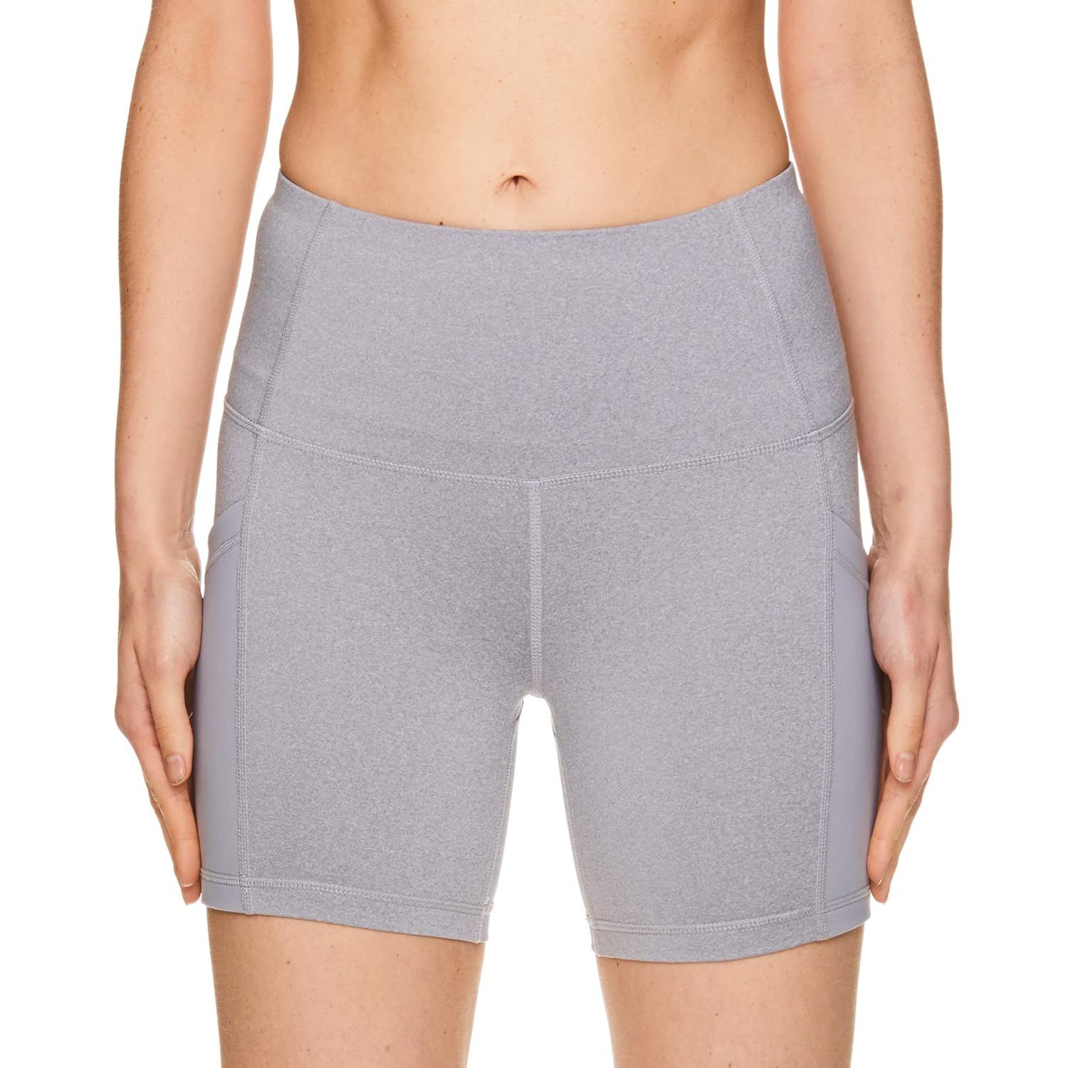 reebok high waisted shorts