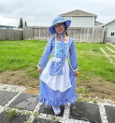 Meland Pioneer Dress for Girls - Colonial Floral