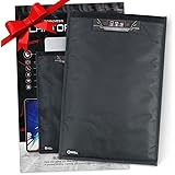 Mission Darkness Non-Window Faraday Bag for Laptops - Device Shielding for Law Enforcement, Military, Executive Privacy, EMP 