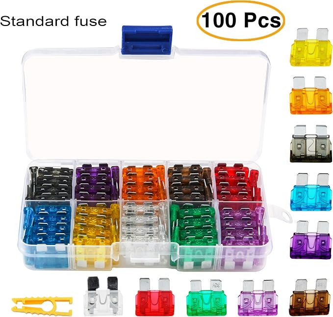 10 X ATC Mini Bla Fuse Für Automotive Sicherung Flache 15 EIN Blau