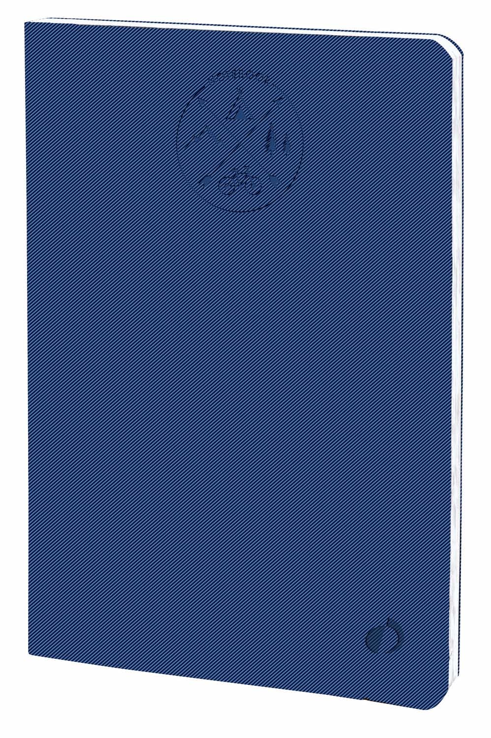 Quo Vadis Everest Notebook 21 Lined 15 x 21 cm Denim Blue
