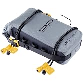 Giant Loop Fender Bag + Number Plate Bag, 3.5 liters of Packable Volume Waterproof Storage Pouch for Essential Items, Ideal for Enduro, Dirt Bike, Snowbike (Gray)