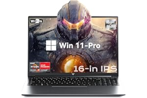 ACEMAGIC Gaming Laptop AMD Ryzen 7 7735HS 16-in Radeon 680M AMD laptops, 16GB DDR5 512GB NVMe SSD Ordinateur Portable, Dual F