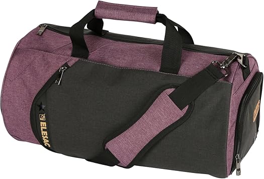 canvas gym bag with shoe compartment