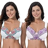 Curve Muse Women's Plus Size Minimizer Wireless