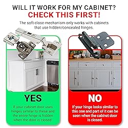 10 Pack Rok Hardware Soft Close Damper for Cabinet