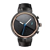 ASUS ZenWatch 3 WI503Q-GL-DB 1.39-inch AMOLED Smart Watch with dark brown leather strap