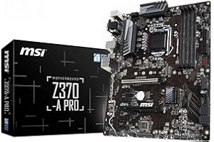 MSI ATX Motherboard Motherboards Z370-A PRO