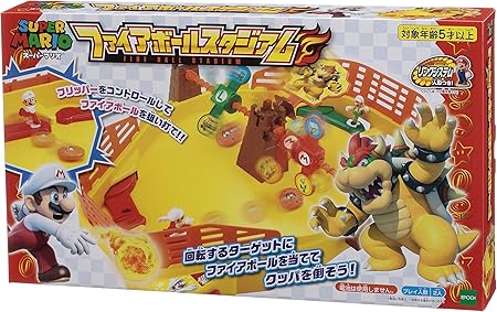 Amazon スーパーマリオ ファイアボールスタジアム ボードゲーム おもちゃ