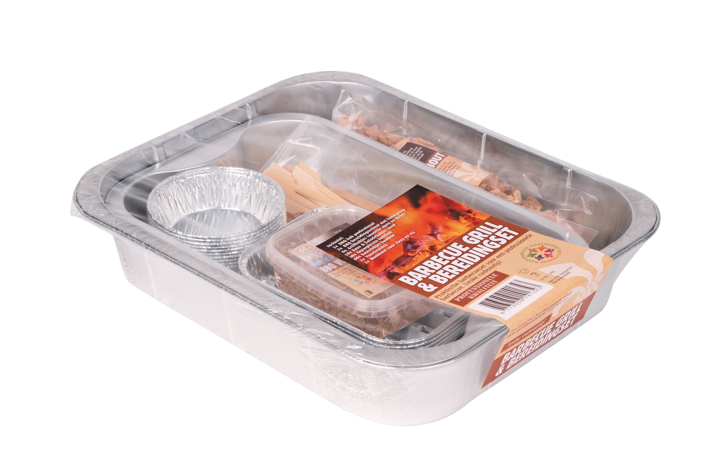 Lily - Barbecue Grill & Preparation Set - 9-Part