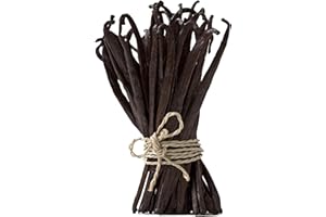 VANILLA BEAN KINGS 1/4 LB Organic Madagascar Vanilla Beans Whole Grade A Vanilla Pods for Homemade Vanilla Extract and Baking - 4 Ounces