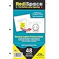 RediSpace Notebook Filler Paper White 10-1/2 x 8 in