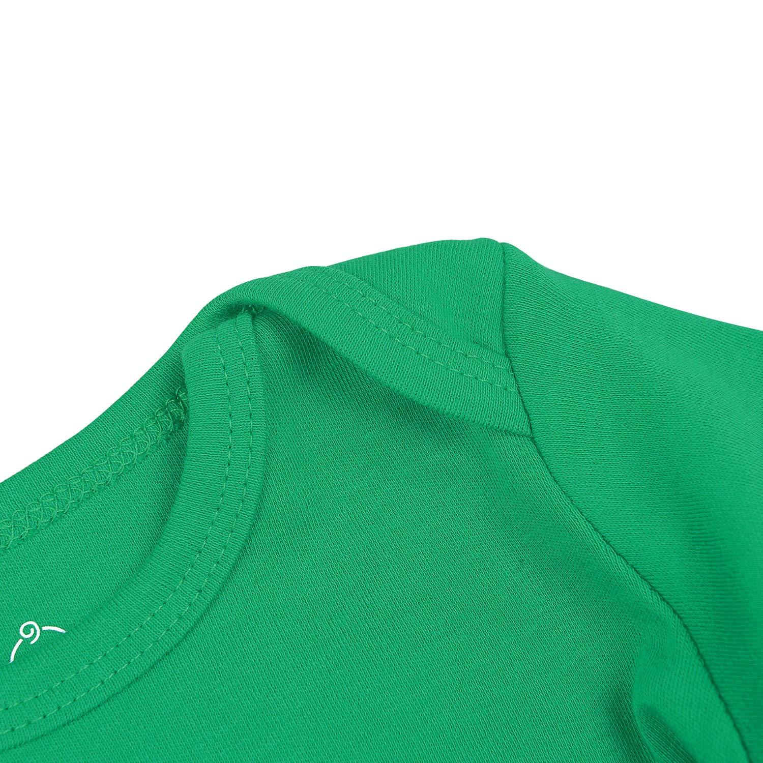 ROMPERINBOX Unisex Baby Onsies Solid Baby Bodysuit Romper Blank for 0-24 Months Boys Girls