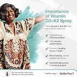 BetterYou Vitamin D3 K2 Oral Spray 1200 IU MK-7 30µg Peppermint 1 Month view 2