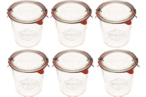 Weck 742 Mold Jar - .5 Liter, Set of 6