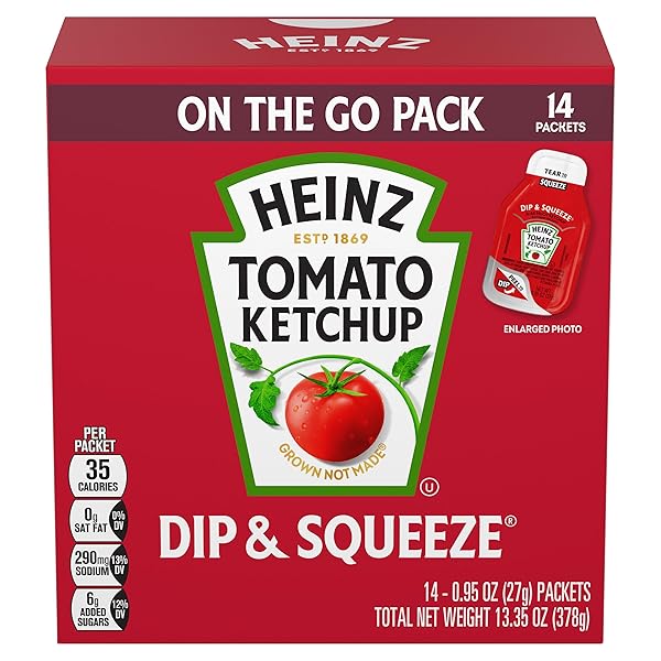 HEINZ DIP & SQUEEZE TOMATO KETCHUP