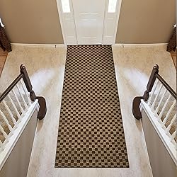 BESTVUE 3' x 40' Runner Rugs with Rubber