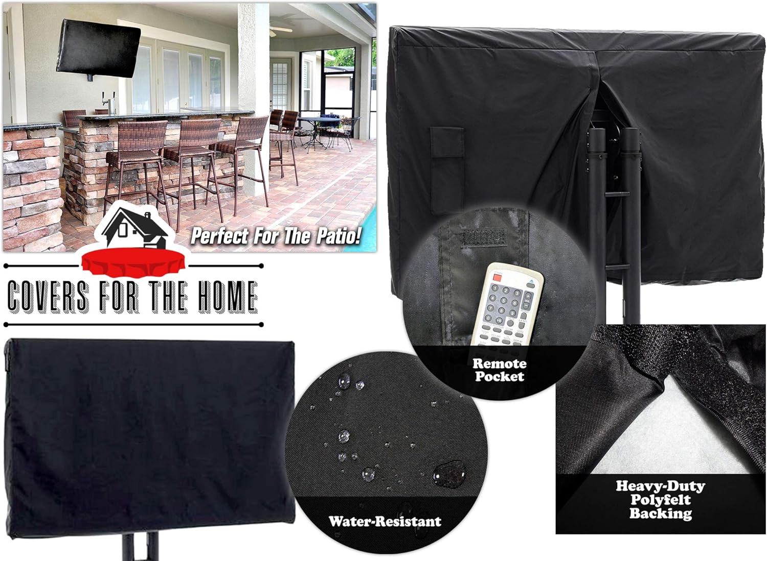 Flannel Backed Fits 48 to 51 Flat Screen TVs TV Screen Protector