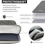 Ferkurn Laptop Sleeve Case 13-13.3 Inch Grey Water Repellent Ultra-Slim view 5