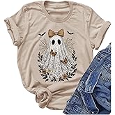 Halloween T Shirt Sanderson Sisters Bed and Breakfast Funny Letter Print Women Short Sleeve Graphic Tees Tops