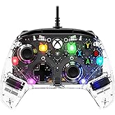 HyperX Clutch Gladiate RGB – Wired Controller, Officially Licensed by Xbox, Programmable RGB Lighting, Dual Trigger Locks, Pr