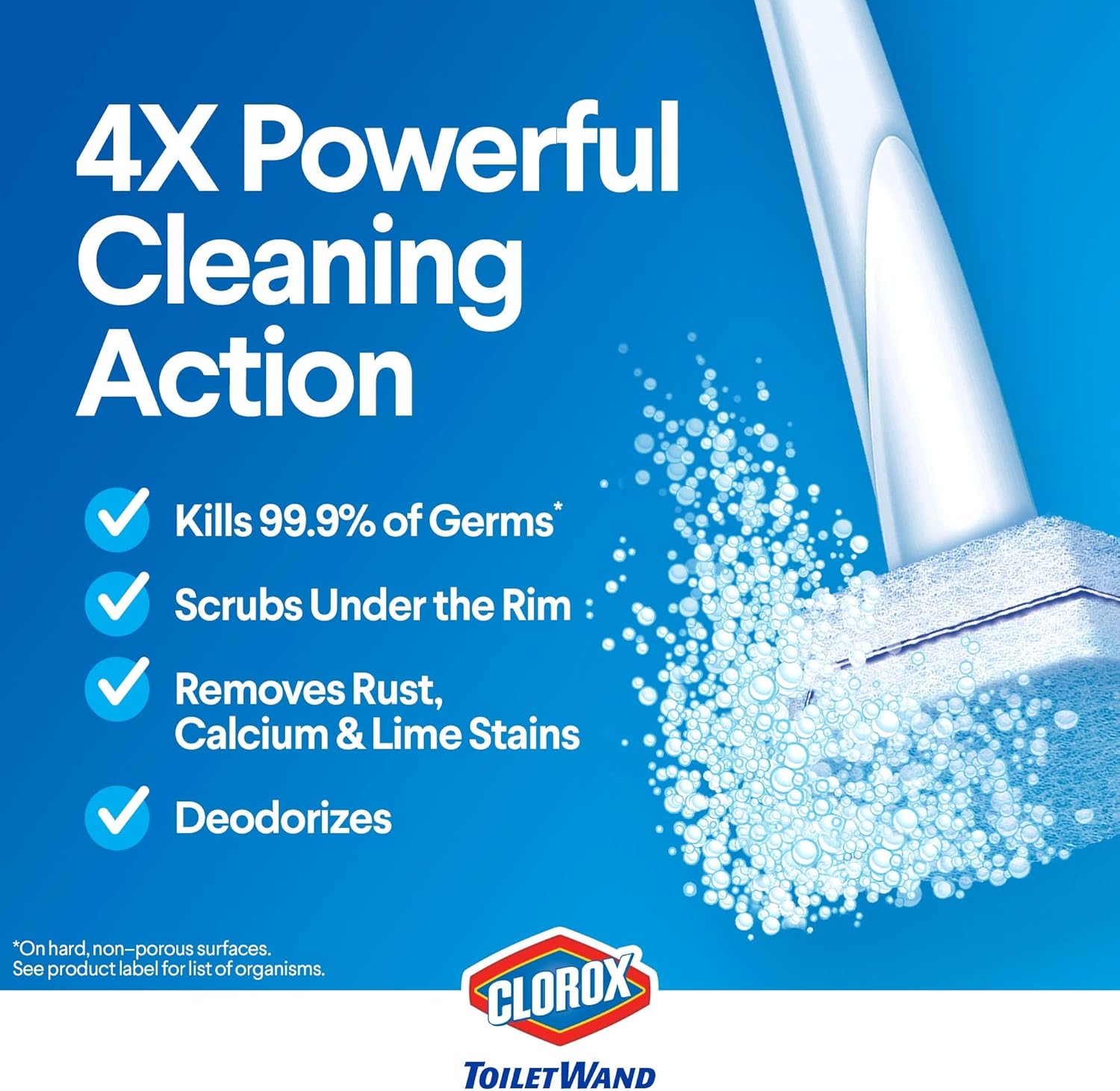 Clorox ToiletWand Disinfecting Refills, Disposable Wand Heads - 30 Count: Health & Personal Care