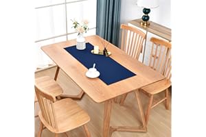 Farmhouse Navy Blue Table Runner Small Short Table Runners 36 Inches Coffee Table Runner for Dresser Living Room Bedroom Holi