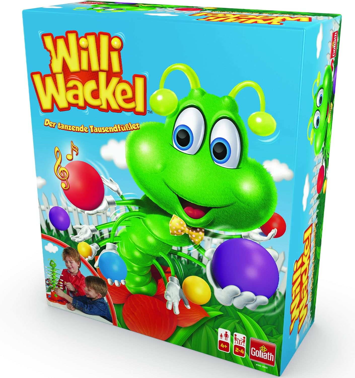 Giggle Wiggle, Green, 26.7 cm (W) x 10 cm (L) x 26.7 cm (H)