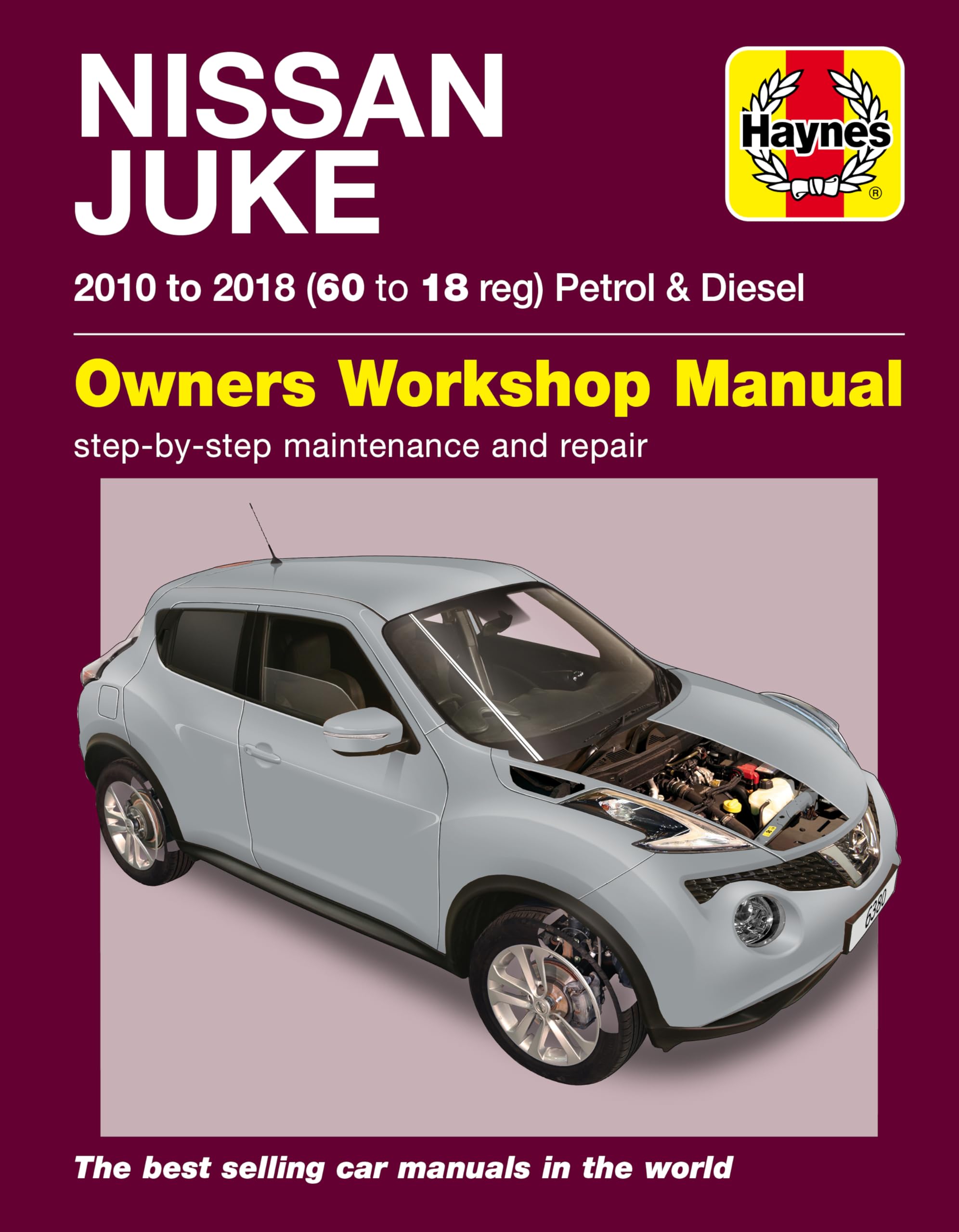 Nissan Juke (10 - 17) Haynes Repair Manual: ('10-'17) 60 to 17