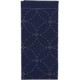 Olympus Sashiko Sampler Traditional Shippo Tsunagi, Blue