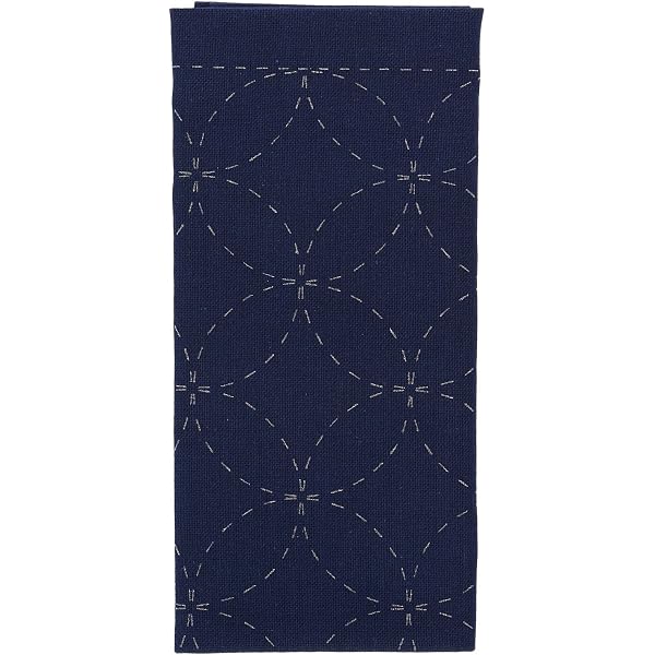 Amazon.com: Olympus Sashiko Sampler Traditional Shippo Tsunagi, Blue