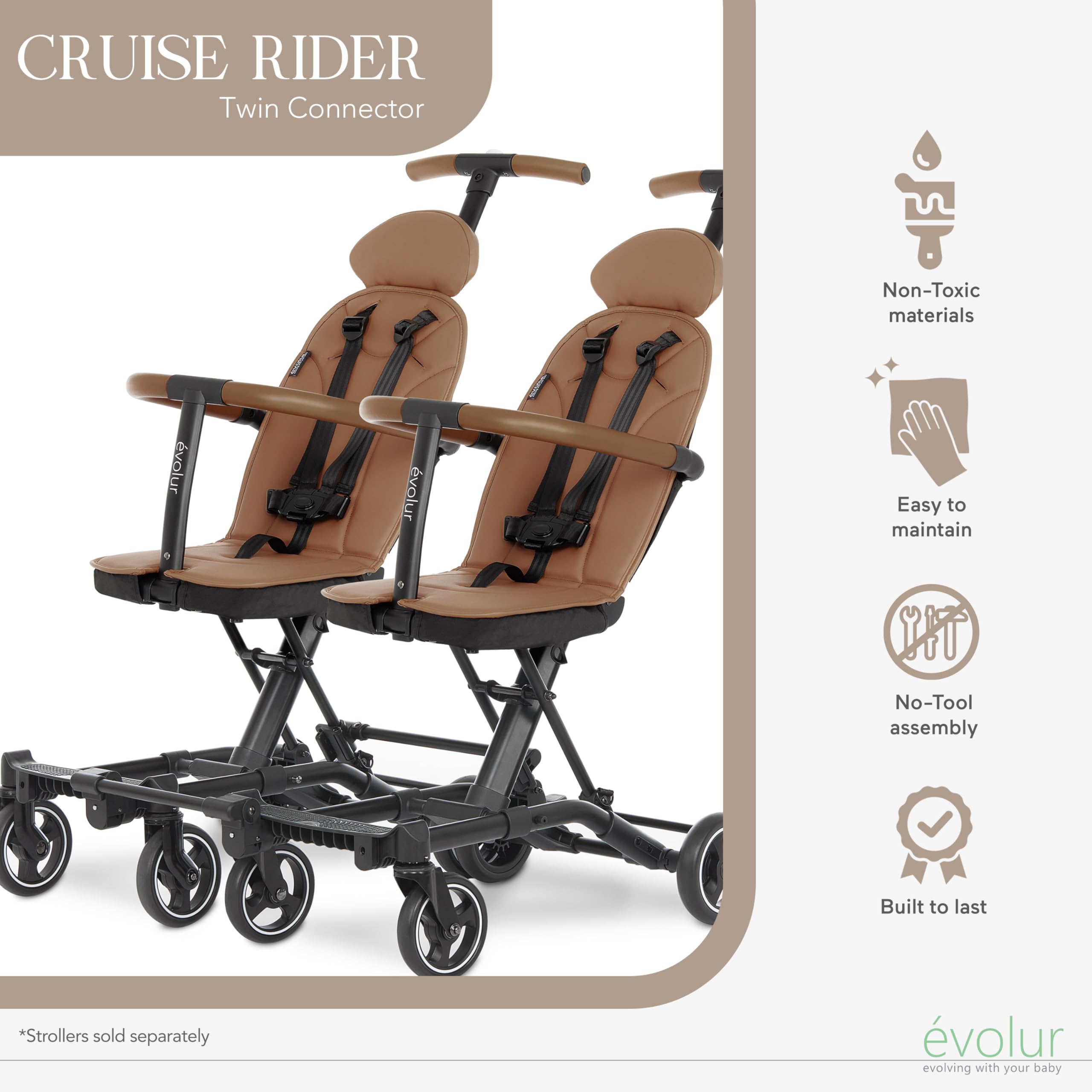 Evolur Cruise Rider Twin Connector