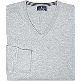 Brooks Brothers Mens Washable Supima Cotton V-Neck Sweatshirt Sweater,