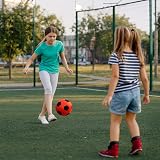 HTI Red Foam Football Size 5 20cm Indoor Outdoor Soft Sponge Ball view 4