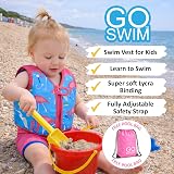Go Swim Baby to 6 Years Float Vest with Safety Strap and Free Swim Bag view 3