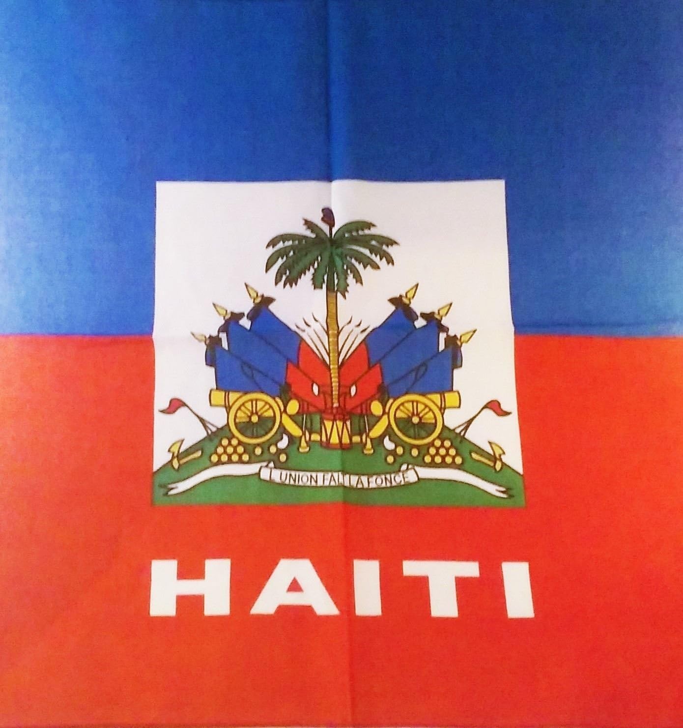 Amazon Com Bunfires Haiti Flag Haitian Bandana 22 X 22 Garden Outdoor